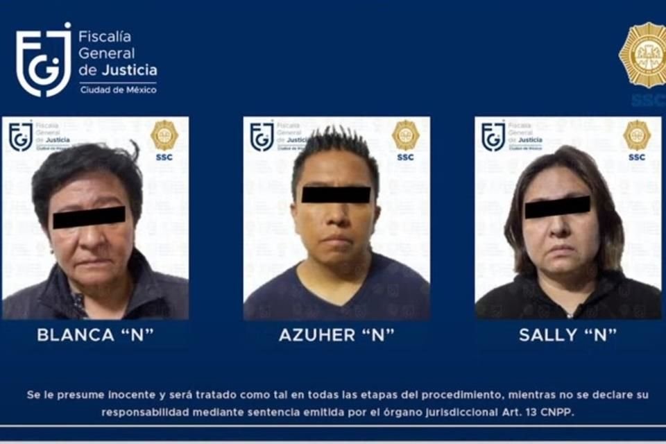 Tres personas fueron detenidas por el homicidio de dos hermanos artistas y su tío; según reportes, había disputa por predio con víctimas.