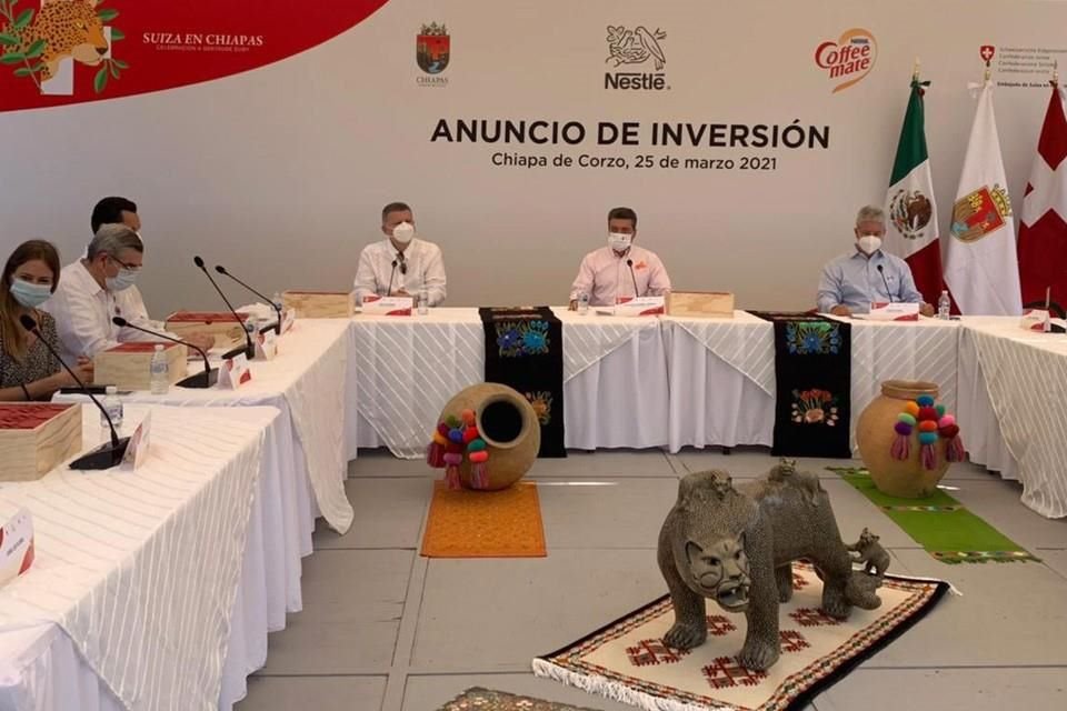 Anuncio Inversio&#769;n Nestle&#769; en Chiapas.