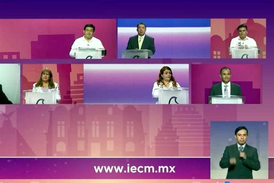 Durante el debate de candidatos a alcaldes en Xochimilco, organizado por el IECM, la falta de agua fue el principal tema.