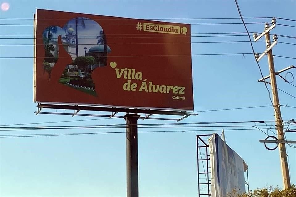 En estados como Puebla, Colima, Aguascalientes, entre muchos otros, han aparecido espectaculares en alusión a Claudia Sheibaum.