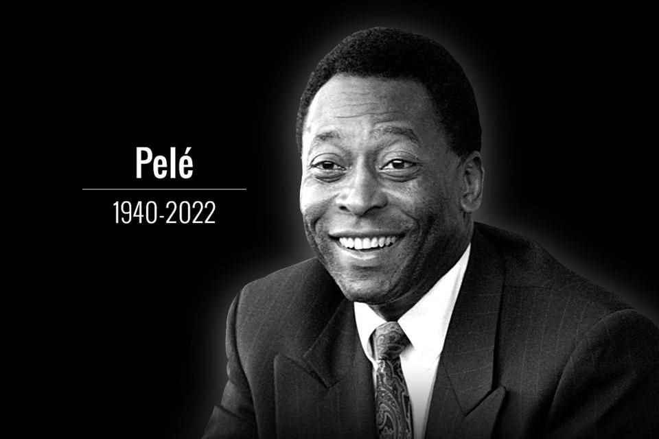 Edson Arantes do Nascimento, más conocido como 'Pelé', falleció a los 82 años, informó su familia.