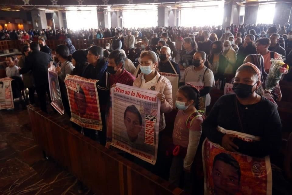 En la Basílica, se ofició una misa.