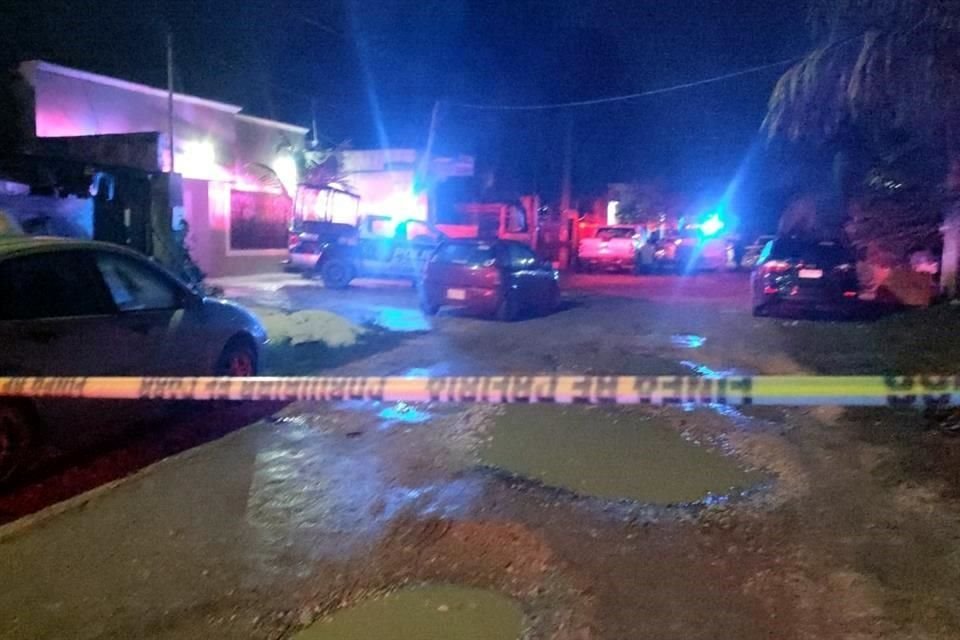 Ataque armado a convivio de expolicías en Cancún dejó dos muertos.