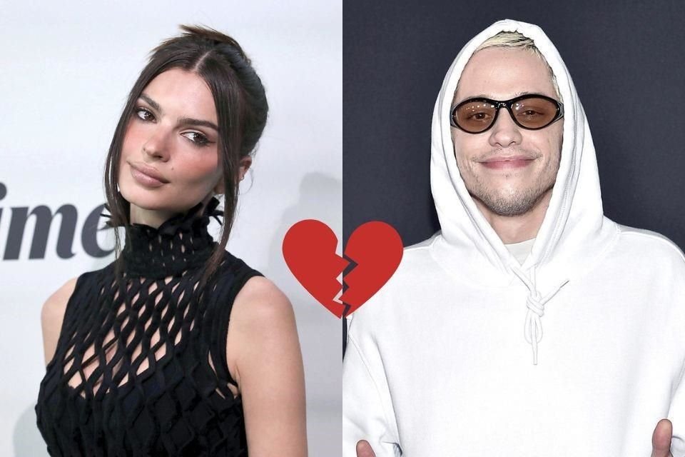 La modelo Emily Ratajkowski y el comediante Pete Davidson terminaron su relación, según reportes.