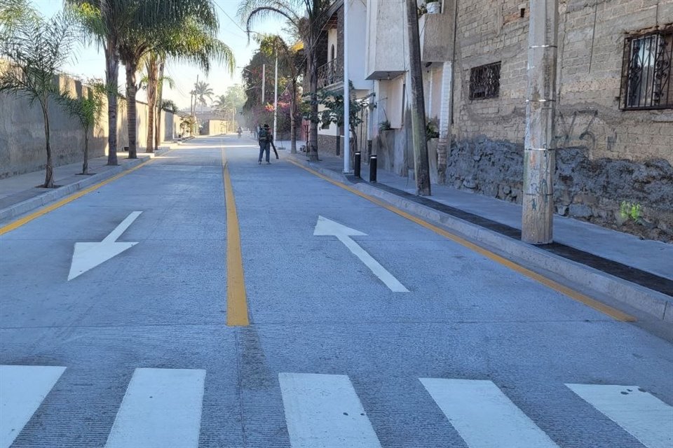 Este miércoles terminó la renovación de Avenida Niños Héroes en San Agustín, que conecta con Ramón Corona y aligera tráfico en López Mateos.