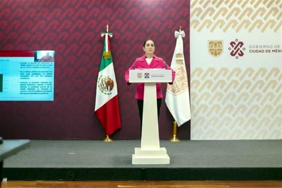 Claudia Sheinbaum, Jefa de Gobierno, aseguró que no hay un problema legal en los anuncios que la promueven.