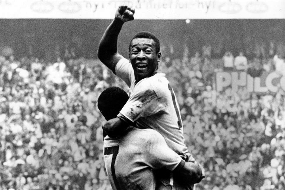 En México 70, Pelé conquistó su tercera Copa del Mundo.