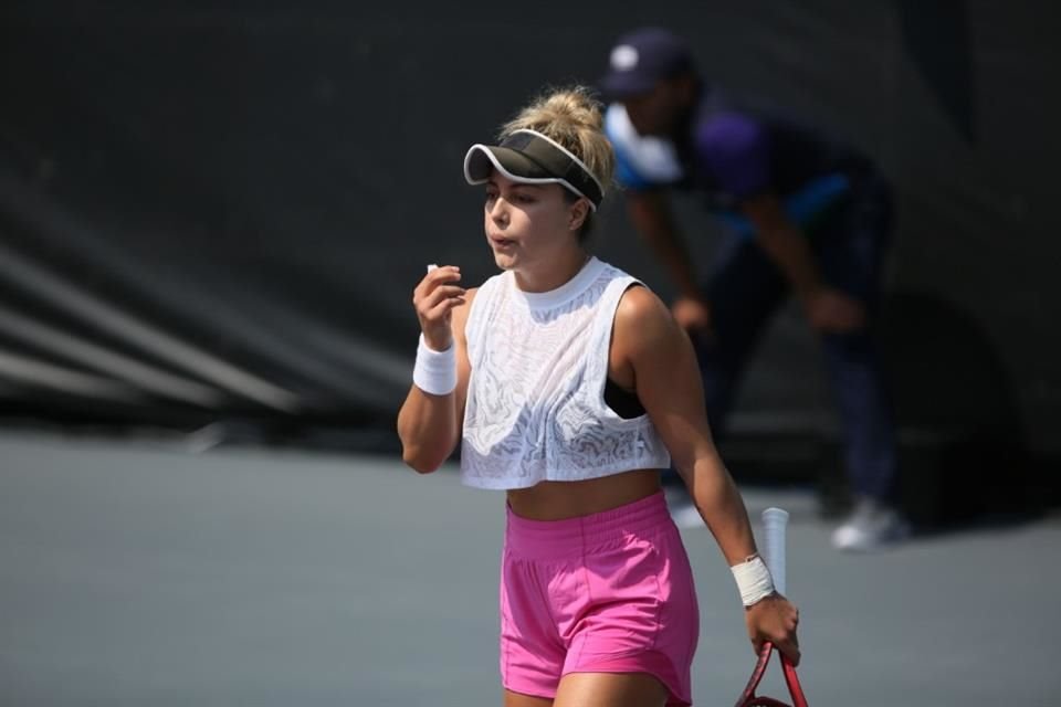 Renata Zarazúa es de las principales tenistas mexicanas de la actualidad.