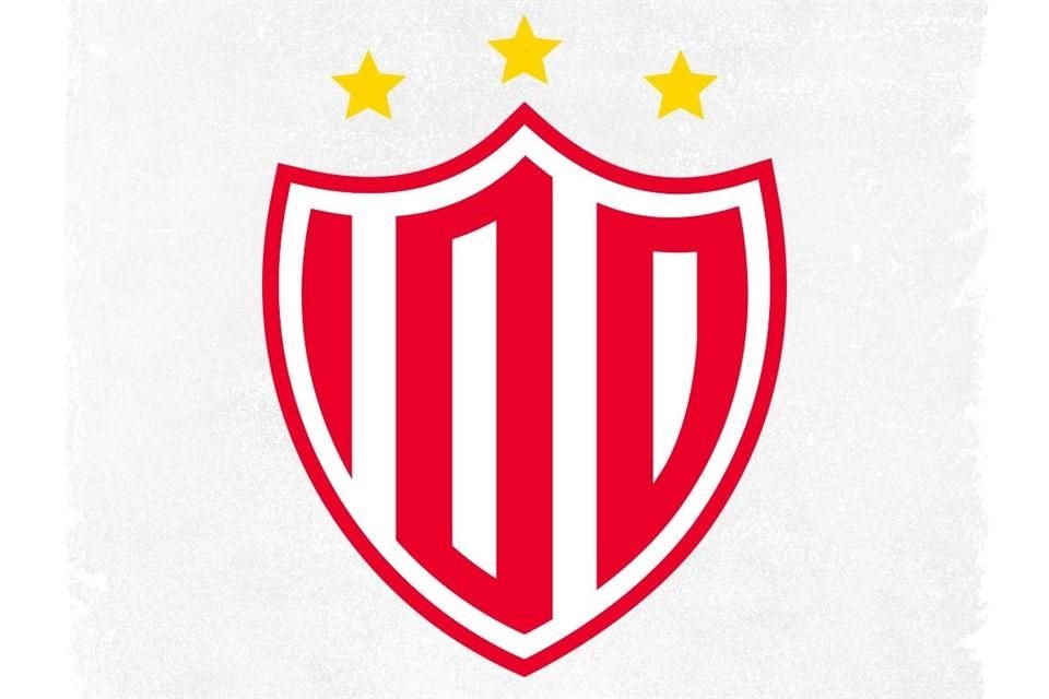 El escudo del Necaxa con motivo de sus 100 años de historia.