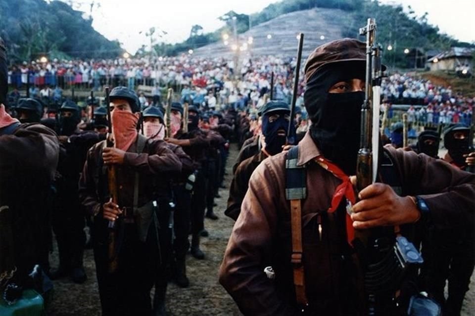 Después de suspender la conmemoración presencial del alzamiento de 1994, el EZLN retomó la conmemoración la madrugada de este 1 de enero de 2023.