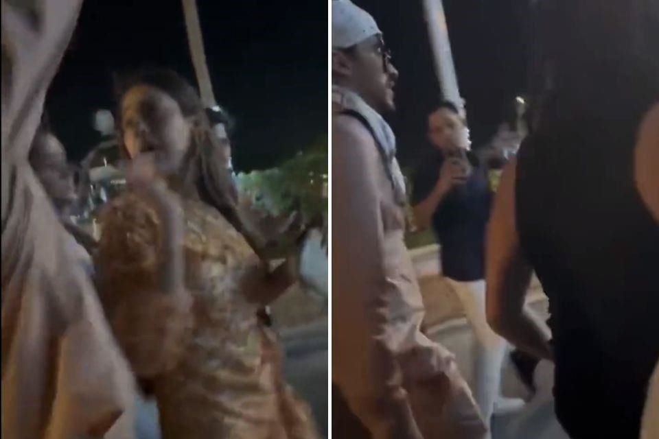 Bad Bunny recibió críticas en redes sociales tras filtrarse un video donde es captado mientras arroja el celular de una fan al mar.