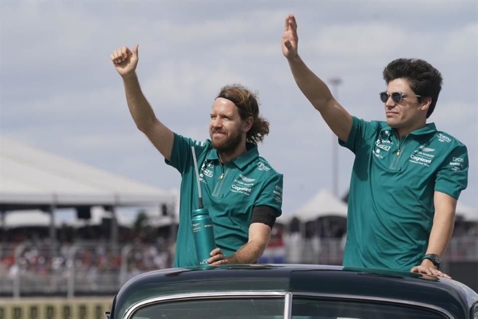 Sebastian Vettel y Lance Stroll son los pilotos de Aston Martin.