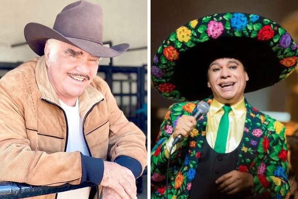 Vicente Fernández y Juan Gabriel figuraron en el listado de los '200 Mejores Cantantes de Todos los Tiempos' de la revista Rolling Stone.
