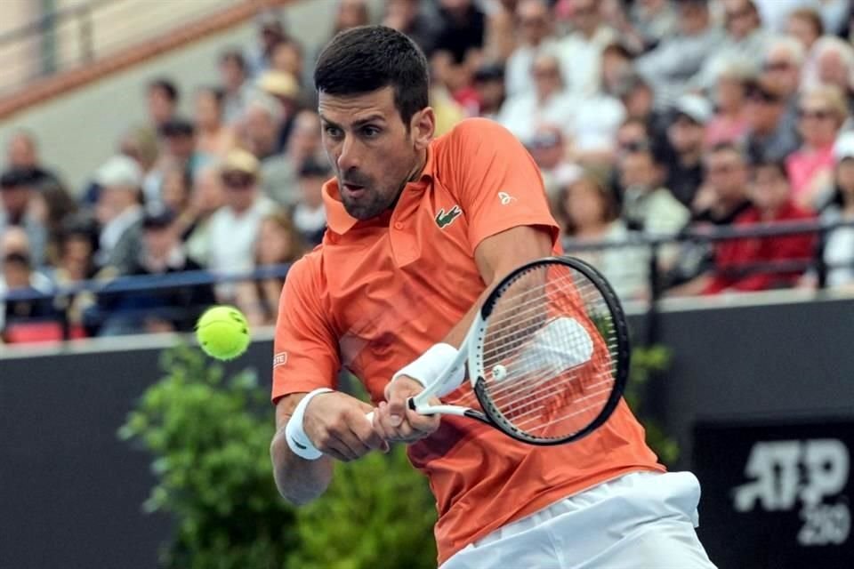 Novak Djokovic busca su primer título del 2023.