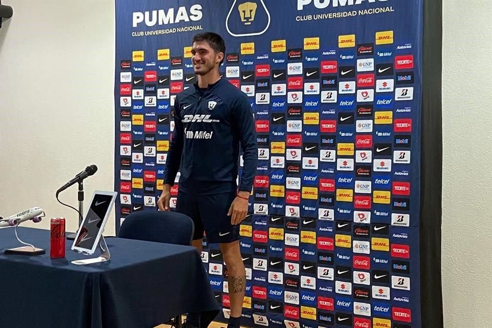 Del Petre ve fuerte y motivado a Alves y a los Pumas