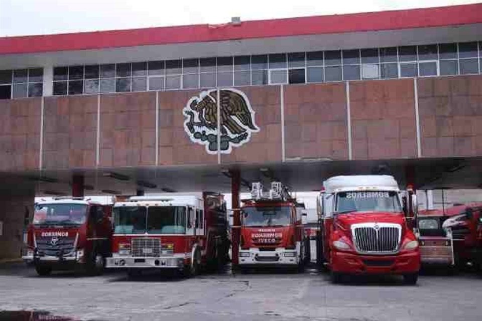 Los primeros trabajos a realizarse en la Estación Central durante 2023 serán los de las columnas con daño estructural, dijo el director de Bomberos de la CDMX. 