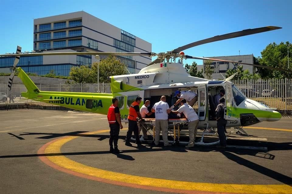 La Unidad de Terapia Intensiva Móvil aérea realizó 103 vuelos en 2022.