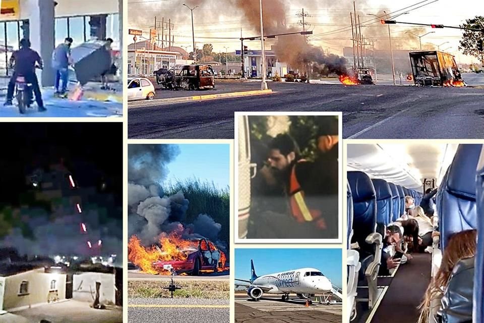 La detención de Ovidio Guzmán derivó en bloqueos y enfrentamientos en Sinaloa.