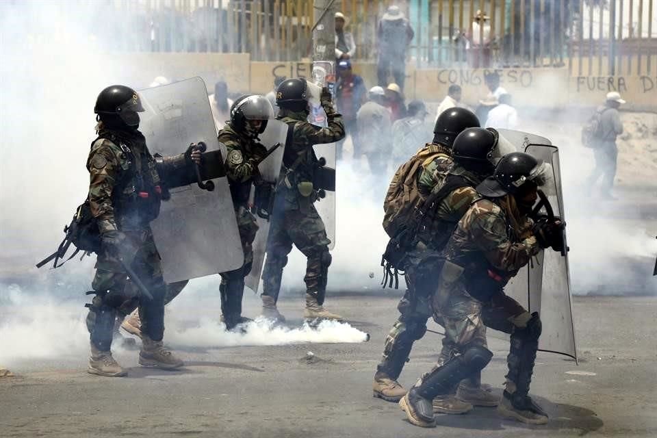 Las protestas de diciembre en Perú en contra de Boluarte y la destitución de Castillo dejaron 28 muertos.