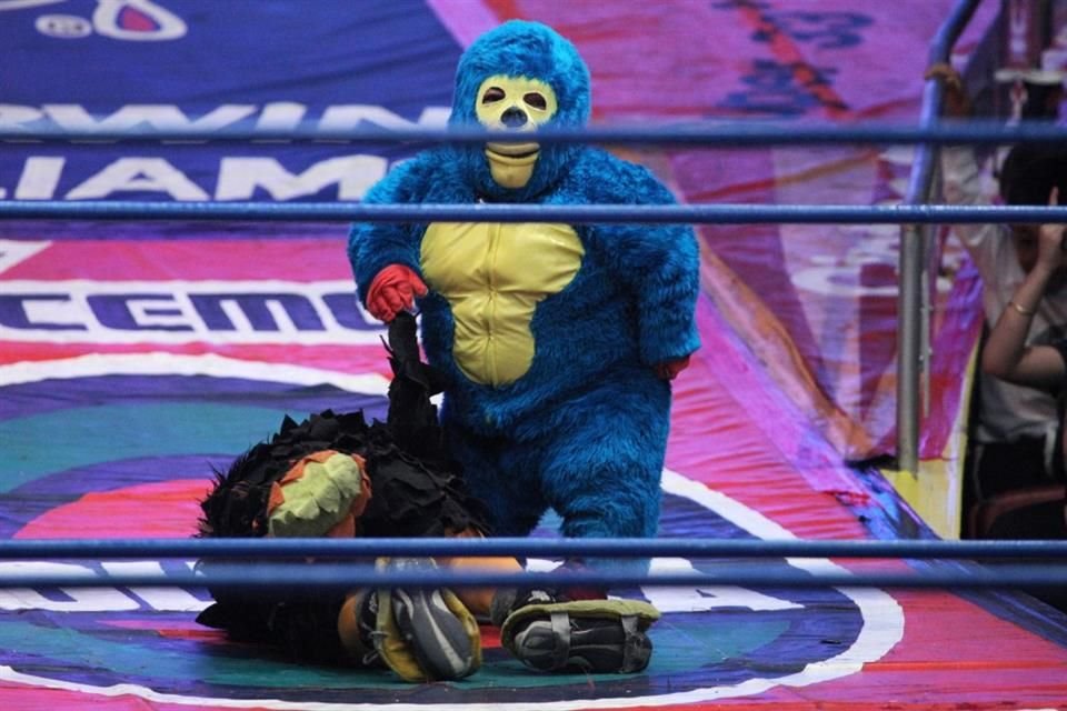 Kemonito es uno de los luchadores más queridos en los rings.