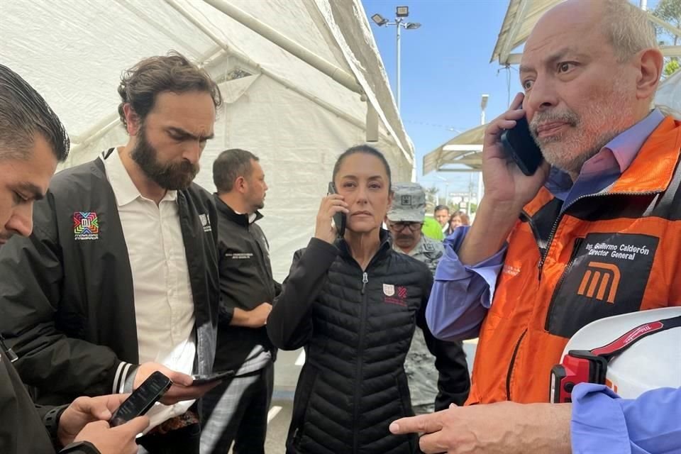 'Lo qué hay que exigir en este momento a Claudia Sheinbaum es el cese del titular del Metro Guillermo Calderón y exigirle a ella que se concentre en la Ciudad', señalaron panistas.