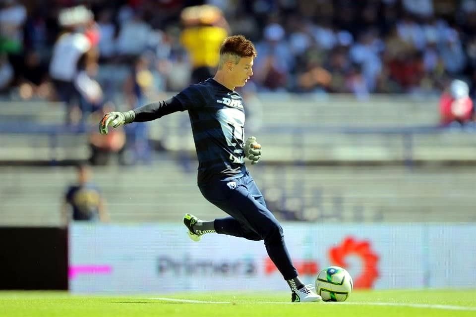 Sebastián Sosa fue el portero titular de Pumas.