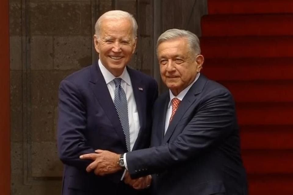 Joe Biden y Andrés Manuel López Obrador.