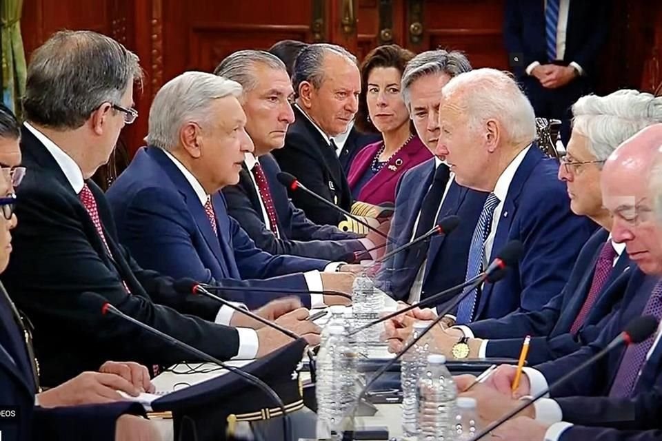 Al arrancar el encuentro bilateral entre EU y Mxico, AMLO reproch a Joe Biden el desdn que han tenido haca pases de Amrica Latina.