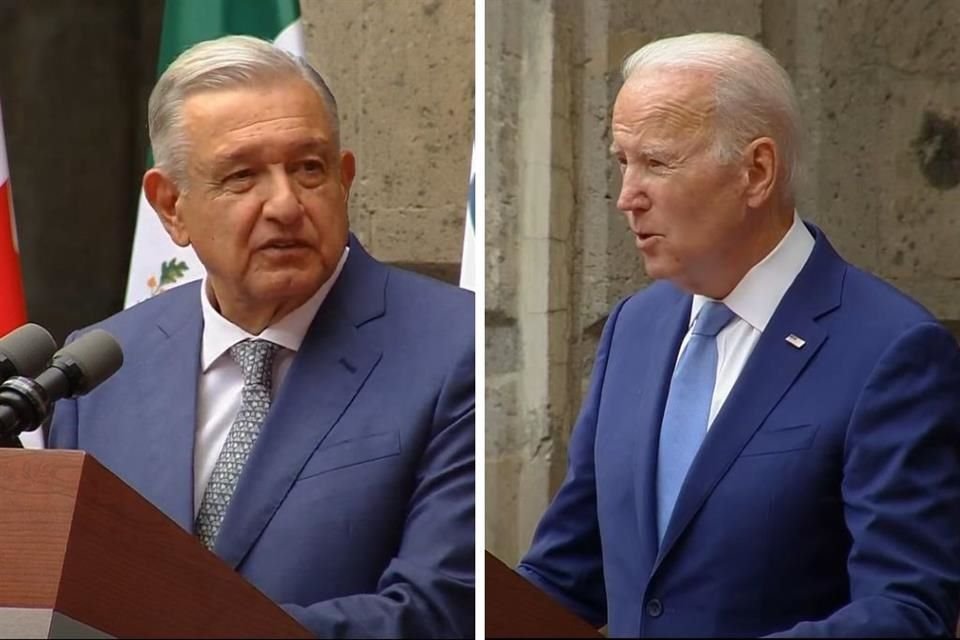 Al cierre de Cumbre, AMLO agradeció a su homólogo de EU, Joe Biden, que en su Gobierno 'no ha construido ni un metro de muro' en frontera.