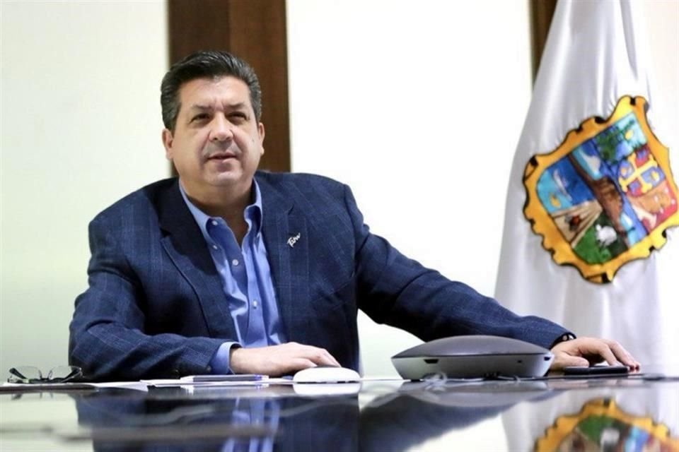 El Gobernador difundió en redes su participación en la reunión virtual.