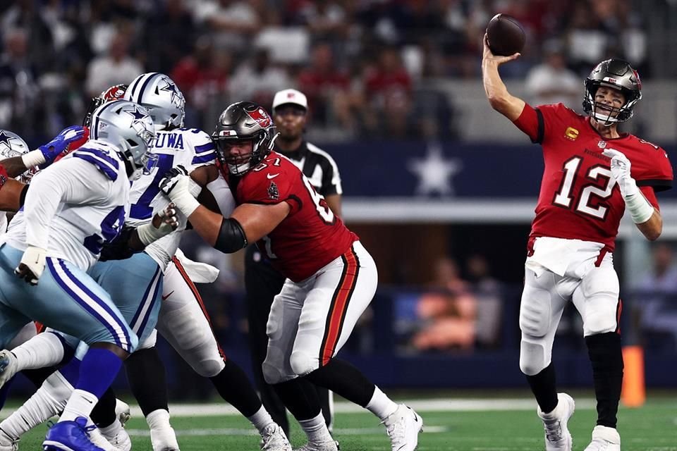 Tom Brady y Tampa Bay se impusieron a Dallas en la Semana 1.