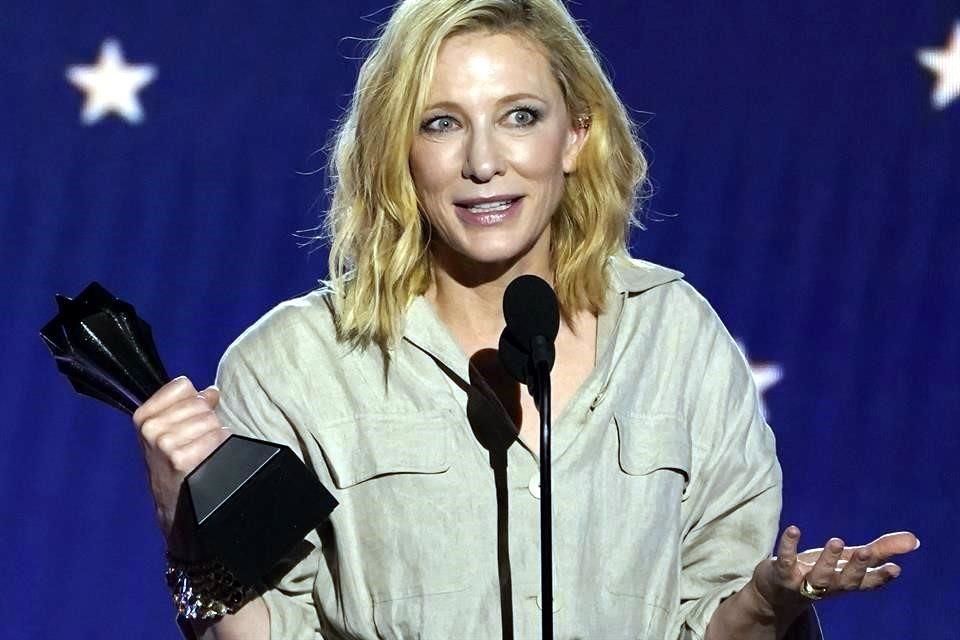 Cate Blanchett fue la ganadora de Mejor Actriz en la gala, por su rol en 'Tár'.