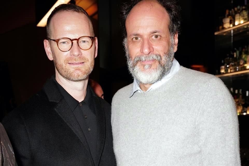 Los cineastas Joachim Trier y Luca Guadagnino fueron algunos de los invitados especiales al post-show.