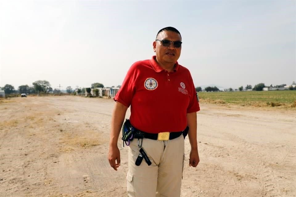 Ivn Israel Nava Bautista, director de Proteccin Civil de Tlahuelilpan, advirti que el Municipio no est preparado para otra emergencia de gran calado.