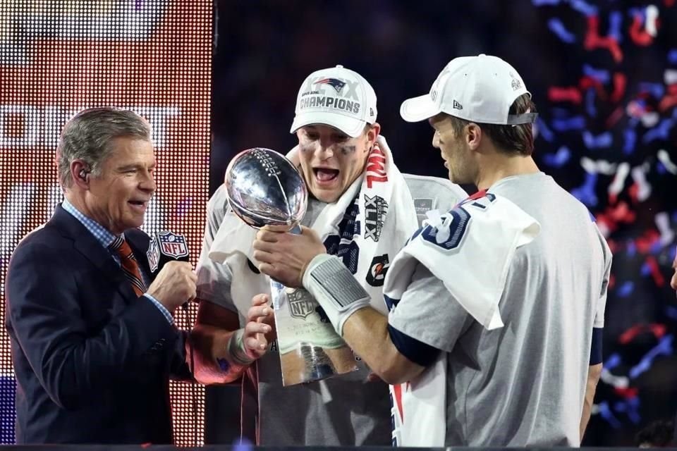 Gronkowski es uno de los jugadores con más títulos de la NFL.