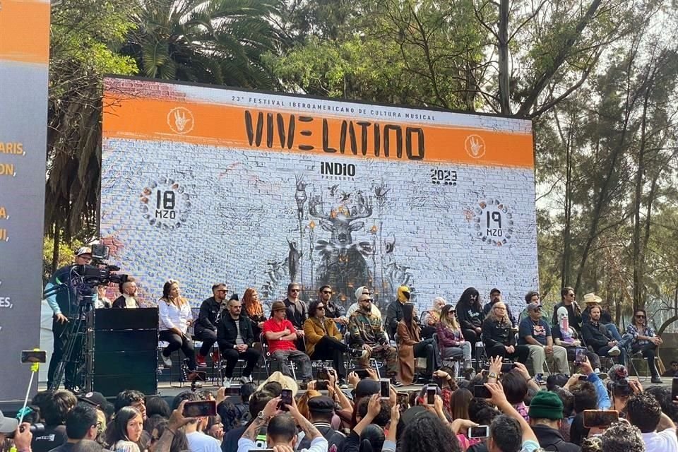 El Vive Latino 23 tendrá a 79 talentos, entre ellos Grupo Pesado y se prepara para obtener la certificación como evento sustentable.