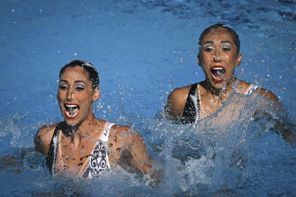 El dueto de natación artística integrado por Nuria Diosdado y Joana Jiménez logró medalla plata y plaza olímpica a Tokio 2020.