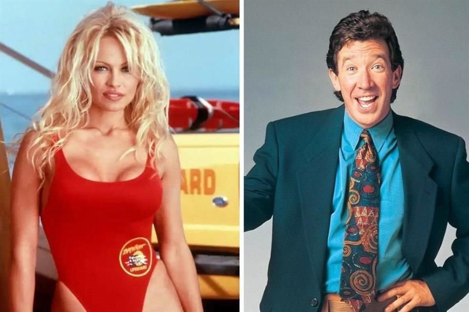 Pamela Anderson asegura en su próxima biografía que el actor Tim Allen se desnudó frente a ella cuando era joven en un set de TV.