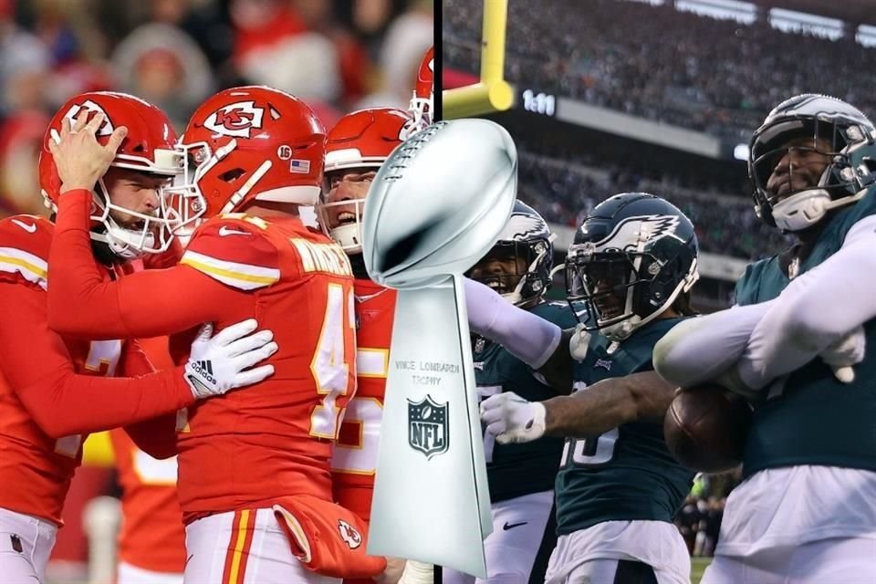 Filadelfia y Kansas, los mejores equipos de cada Conferencia en Fase Regular, se medirán por primera vez en un duelo por el título de NFL.