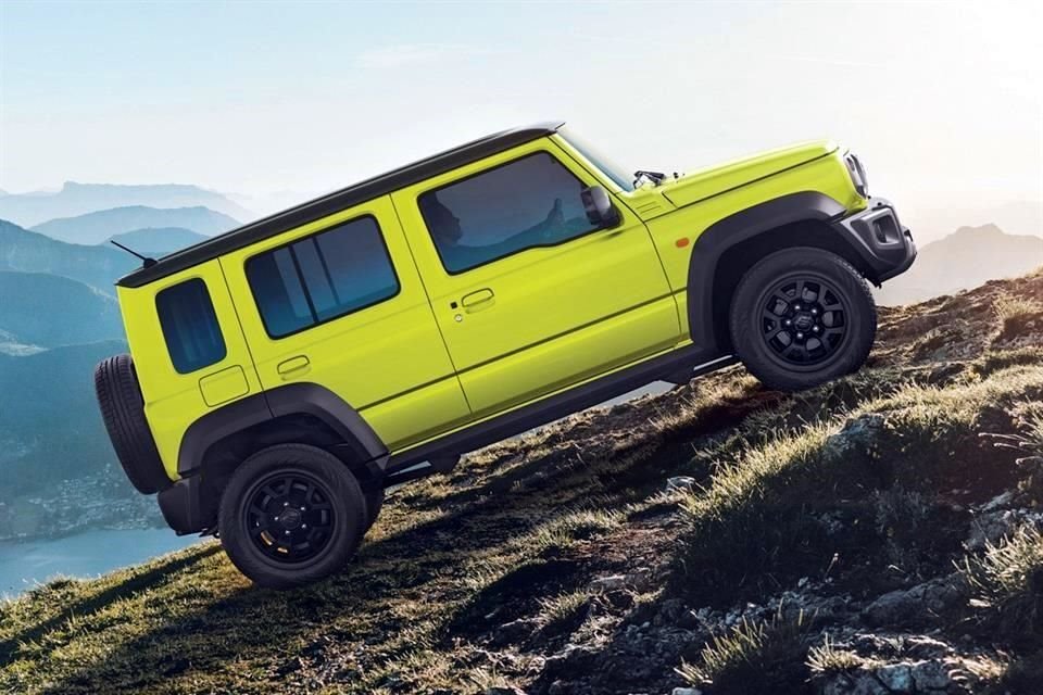 Jimny 5 puertas se producirá en la India y se espera que en mayo arranquen sus ventas en ese País.