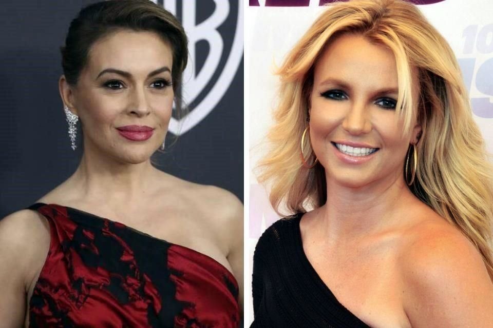 Britney Spears acusó a la actriz Alyssa Milano de hacerle bullying al instar a sus seguidores a que fueran a buscar a la cantante.