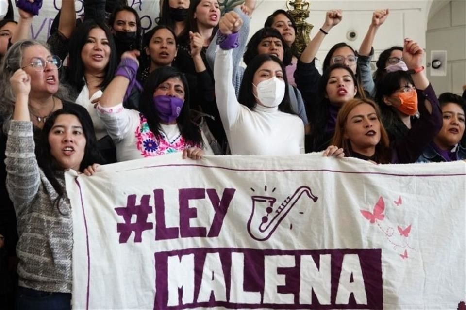 Sheinbaum señaló que no quería hablar sobre #LeyMalena debido a las personas involucradas, además de presumir que en la Capital hay un decreto vigente de alerta de violencia de género.