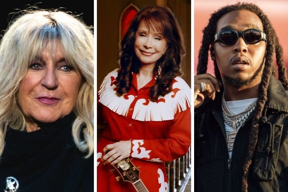 Los Grammy honrarán a Loretta Lynn, al rapero Takeoff y Christine McVie con actuaciones especiales en su segmento in memoriam.