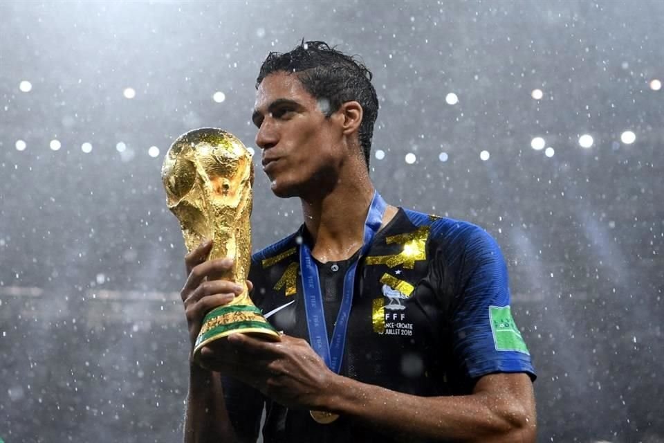 Varane fue campeón del mundo con Francia en 2018.