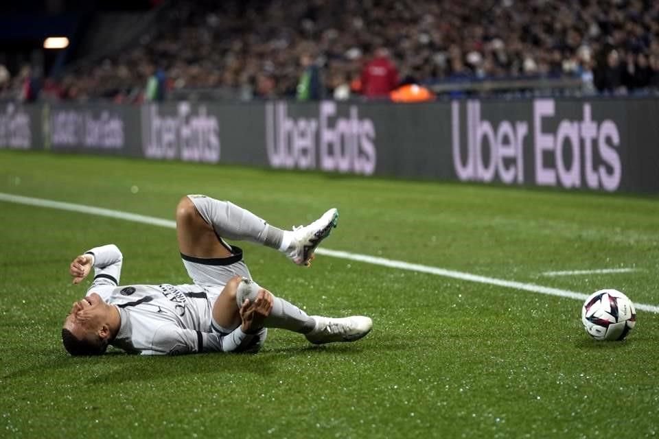 Mbappé estará tres semanas de baja.