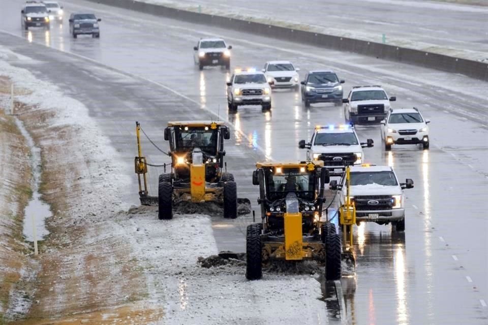 allas y otras partes del norte de Texas están bajo advertencia de tormenta invernal hasta este jueves.