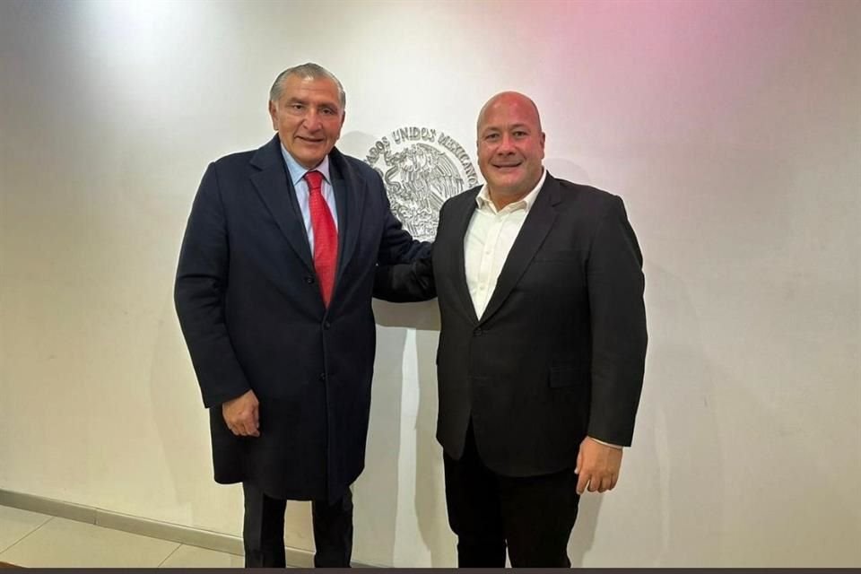 Adán Augusto López, Secretario de Gobernación, y Enrique Alfaro, Gobernador de Jalisco.