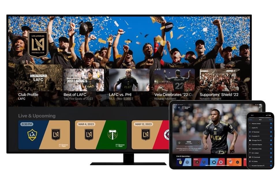 Con MLS Season Pass, el servicio de suscripción disponible en la app de Apple TV en más de 100 países y regiones, los aficionados pueden ver todos los partidos de la MLS.