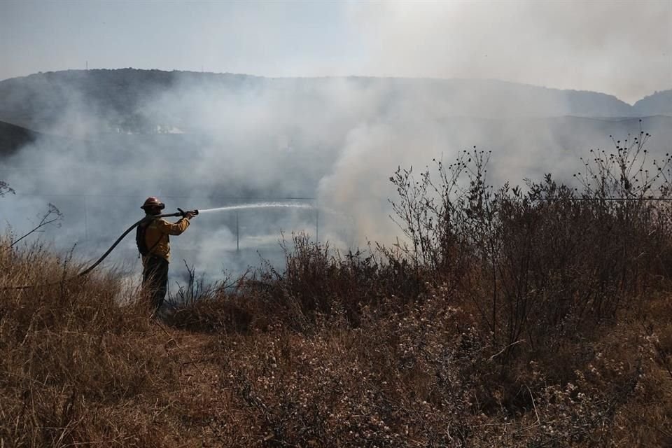 Semadet había registrado 79 incendios forestales hasta el 13 de febrero de 2023, 80% más de lo que se reportó en 2022 y 2021.