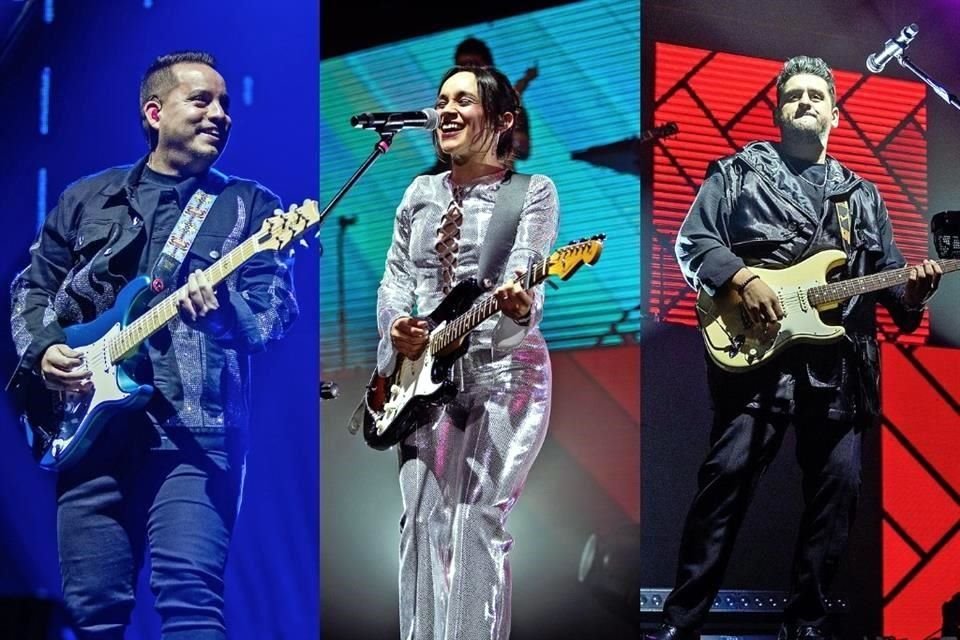 Pablo, Melissa y Román emocionaron a 7 mil fans en el Auditorio Citibanamex.